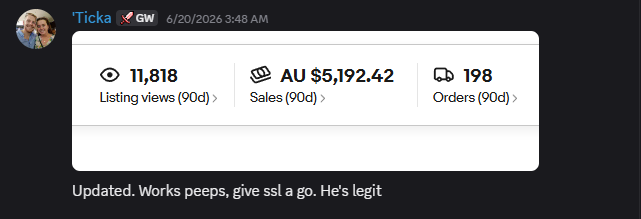 Ticka’s Discord post